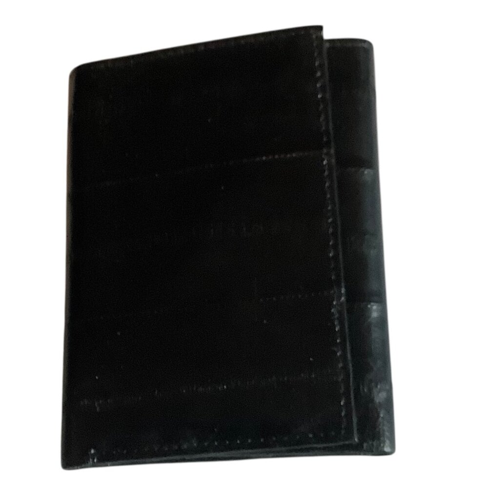 Genuine Eel‎ Skin Mens Wallet By John Weitz 4”x3”